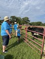 We love to see grandparents and their grandkids having fun feeding the herd!