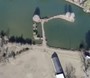 Aerial of the hatchery and mini island 