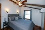 Private queen bedroom upstairs
