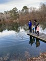 Some of our Airbnb guests fishing!